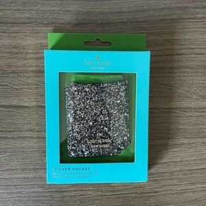 Kate Spade Glitter sticker tech accessories